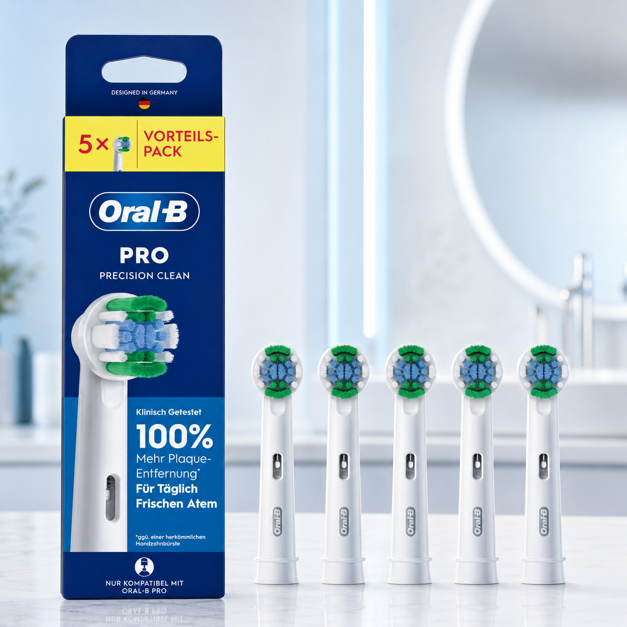 Oral-B Aufsteckbürsten Pro Precision Clean 5er neu und OVP