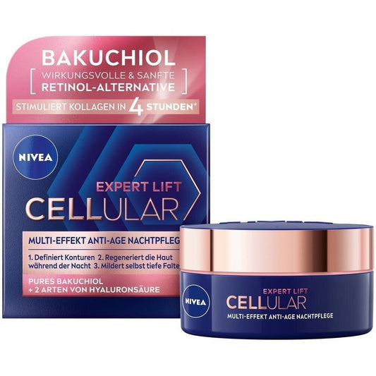 NIVEA Expert Lift Cellular Nachtpflege 50 ml Anti-Age Multi Effekt
