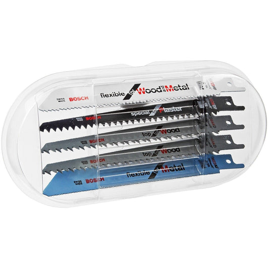 Bosch Home and Garden F016800307 Keo 5er Sägeblatt Set Sägeblatt-Länge 150 mm...
