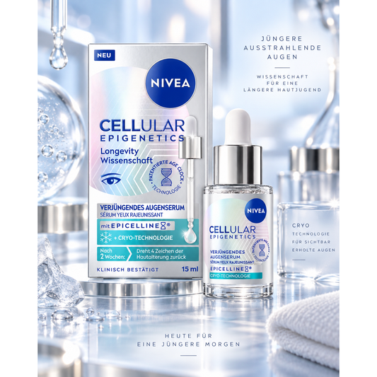 NIVEA CELLULAR Epigenetics Instant Cryo Augenserum 15ml