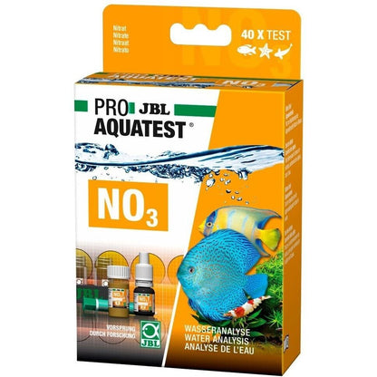 JBL PROAQUATEST NO3- zur Bestimmung des Nitratgehalts in Süß Meerwasser Teichen