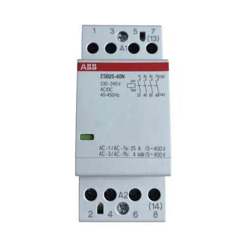 ABB ESB25-40N 25A 240V Installationsschütz 4-polig brummfrei