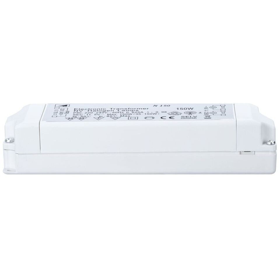Nice Price S150 Elektroniktrafo 30-150 Watt 230V~ 12V~ 150VA Trafo 3999 Weiß N49