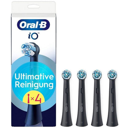 Oral-B iO Aufsteckbürsten Ultimative Reinigung Schwarz 4 Stück