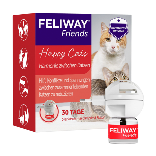 Feliway FRIENDS Starter- Zerstäuber Set (Stecker + 48ml Flacon)