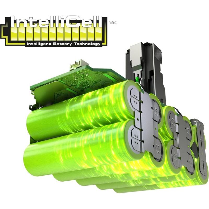 RYOBI 18 V ONE+ HP 4,0 Ah Lithium+ Akku RB1840X, Intellicell-Technologie