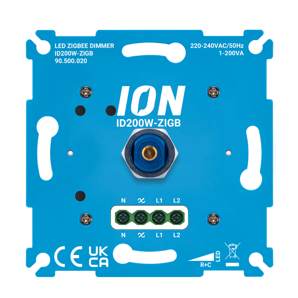 ION Industries LED Zigbee Drehdimmer 200 Watt (90.500.020)