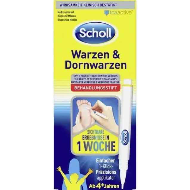 Scholl Warzenstift Dornwarzen Entferner Komplettbehandlung Klinisch 1 Stück