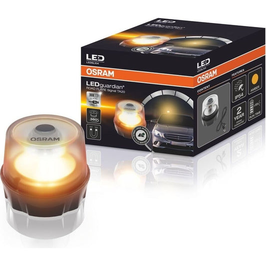 OSRAM LEDguardian ROAD FLARE Signal TA20 Magnet LED Warnleuchte Akku Auto PKW