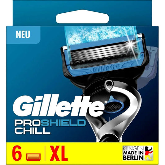 Gillette ProShield Chill 6er Rasierklingen / OVP NEU