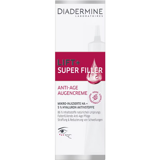 Diadermine Lift+ Super Filler Augencreme 15 ml 5% Hyaluron