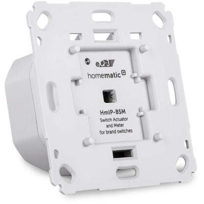 Homematic IP Smart Home Schalt-Mess-Aktor für Markenschalter HmIP-BSM (142720A0)