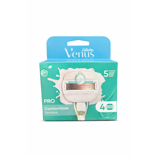 Gillette Venus PRO ComfortGlide Sensitive 4 Rasierklingen - NEU