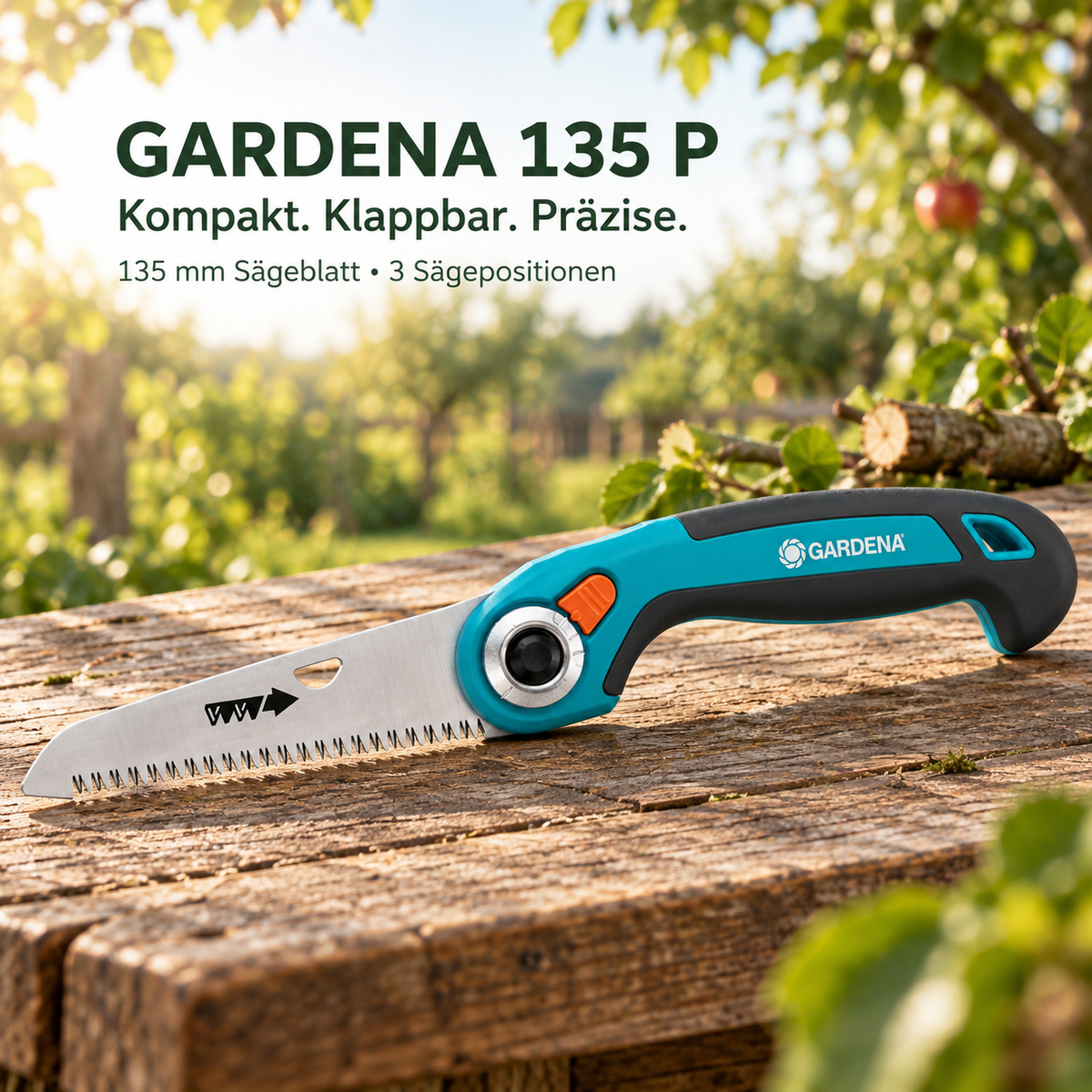 GARDENA Garten Klappsäge 135 P