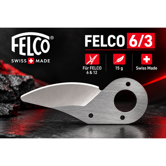 Felco Klinge 6/3 für Felco 6 und Felco 12 Gartenschere Baumschere Schere – Produktbild 1