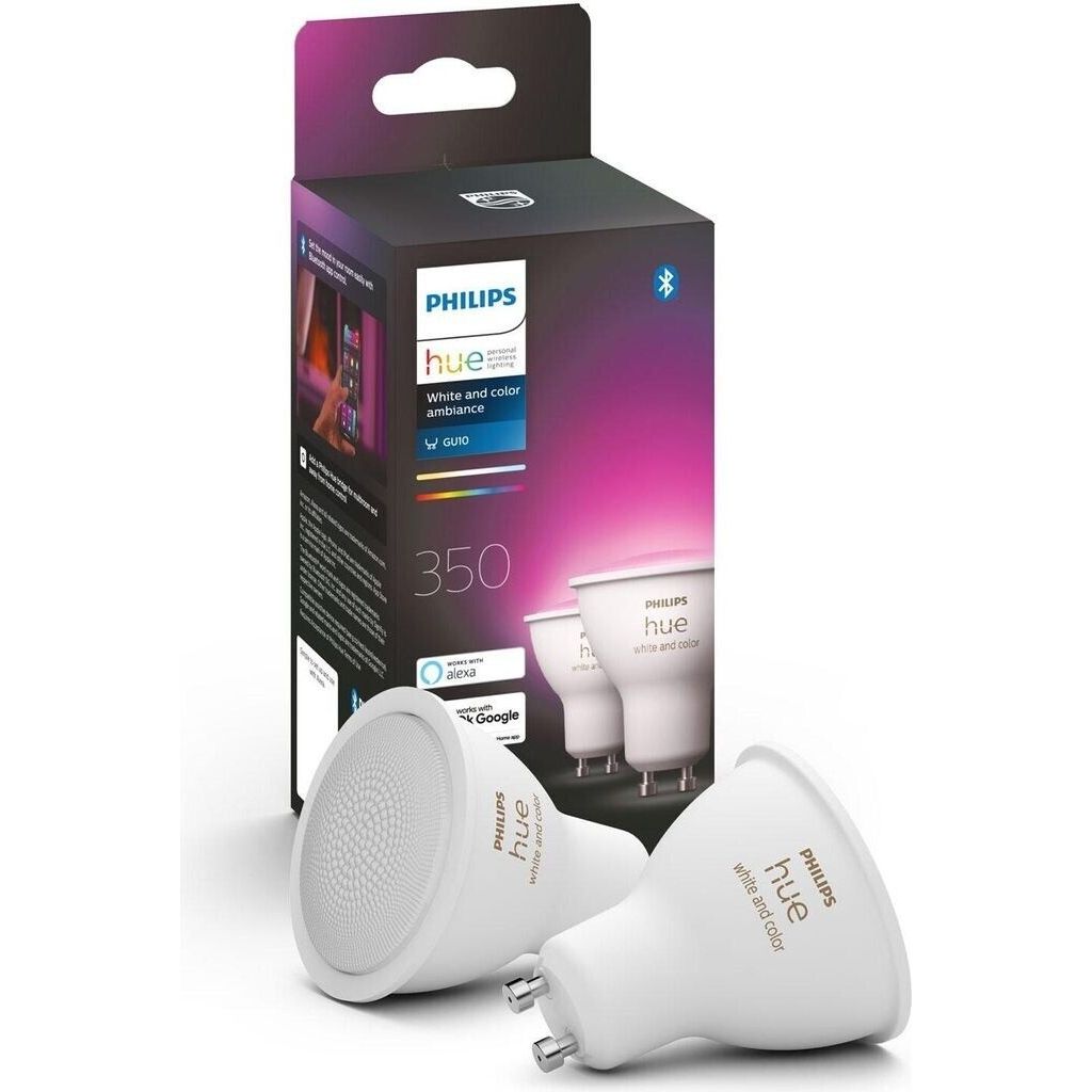 hue LED-Lampe Hue White & Col. Amb. GU10 350lm