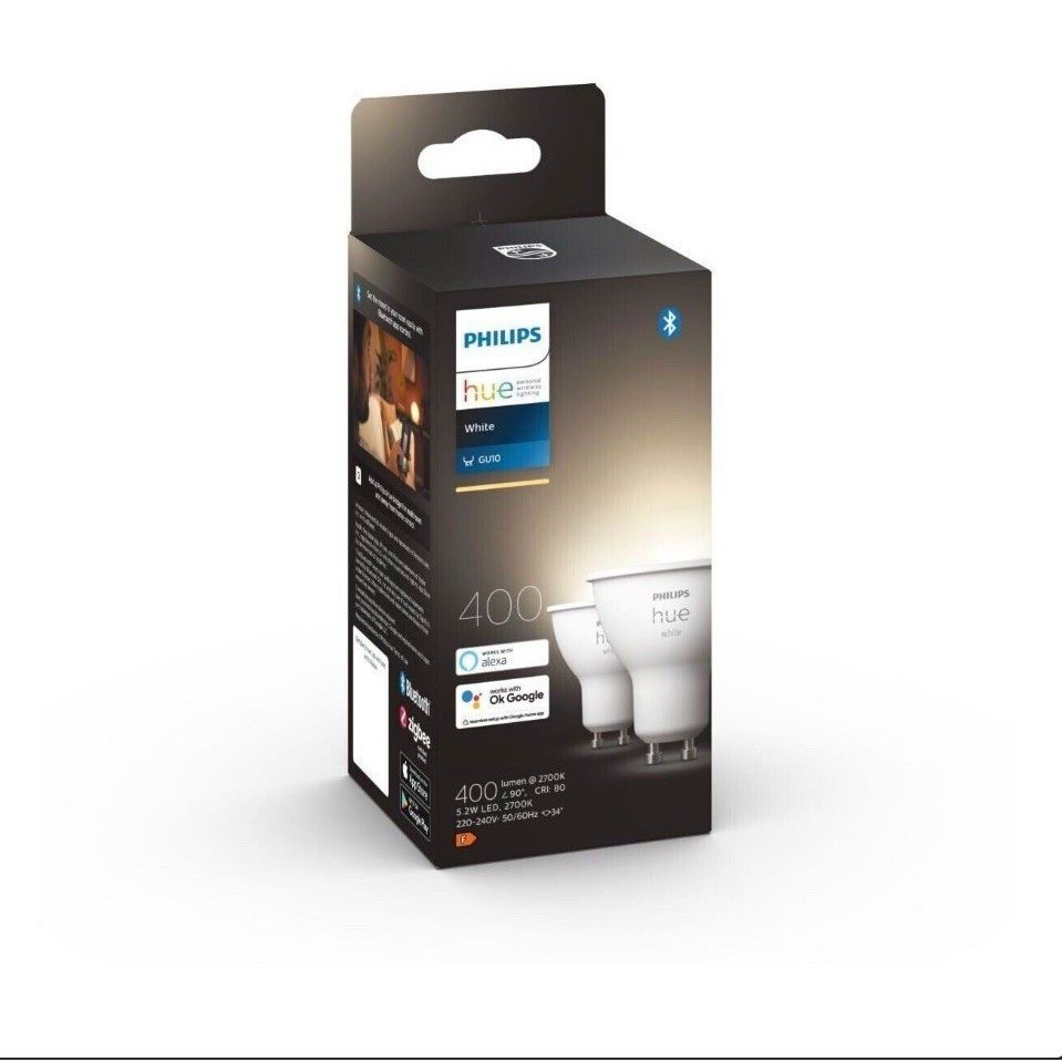 Philips Hue GU10 LED Lampe - Warmweiß Schnell zugreifen! Tiefpreis-Highlight!