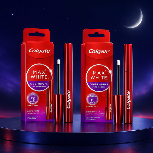 Colgate Max White Overnight Whitening Serum – 2er-Set mit Präzisionsapplikator