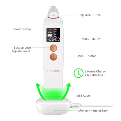 pterxiog blackhead vacuum remover