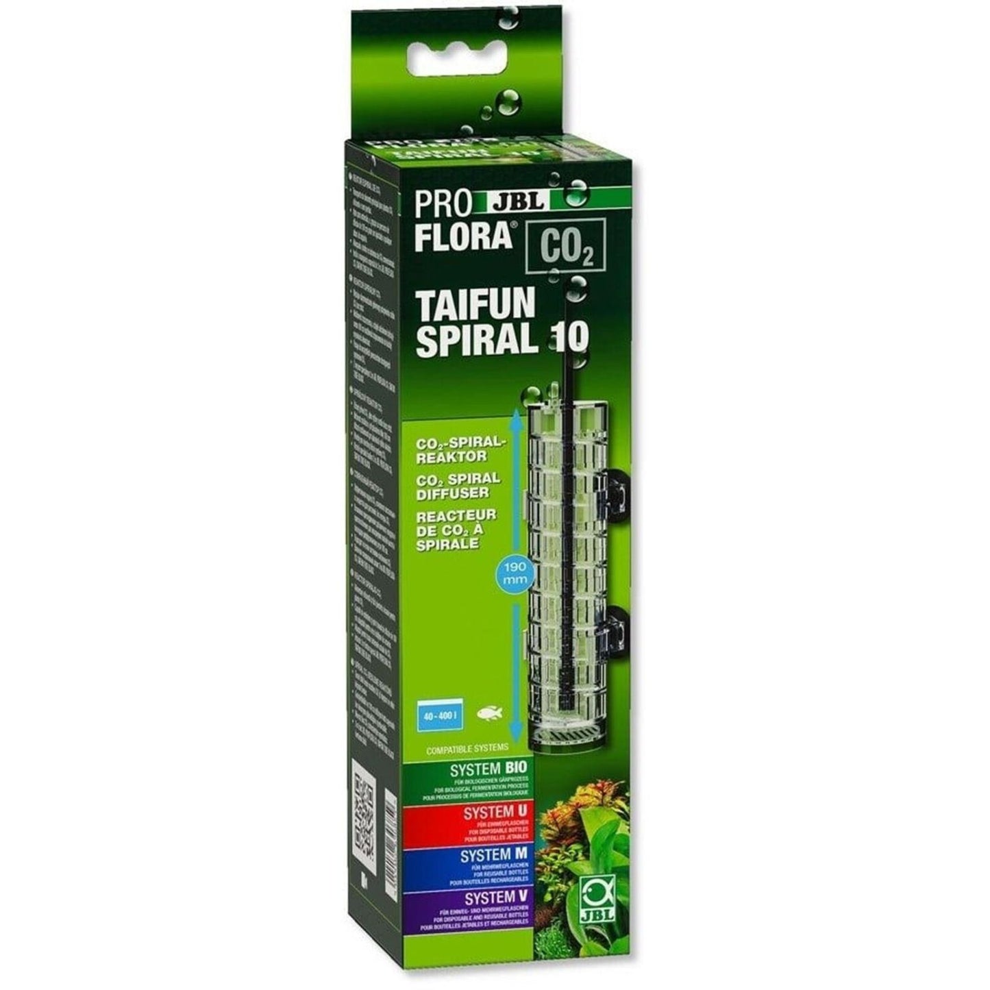 JBL Taifun Spiral 10 - CO2-Hochdiffusionsreaktor