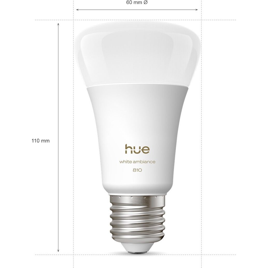 Philips Hue A60 E27 White Ambiance Doppelpack