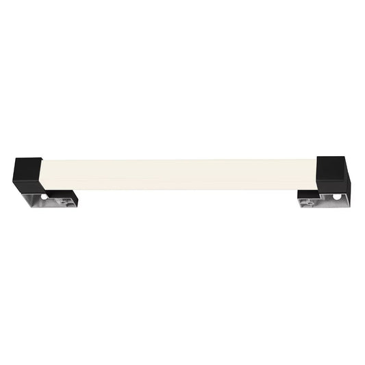 Briloner LED-Spiegelleuchte, Aufbauleuchte 8 Watt, 720 Lumen 4000K IP44 schwarz