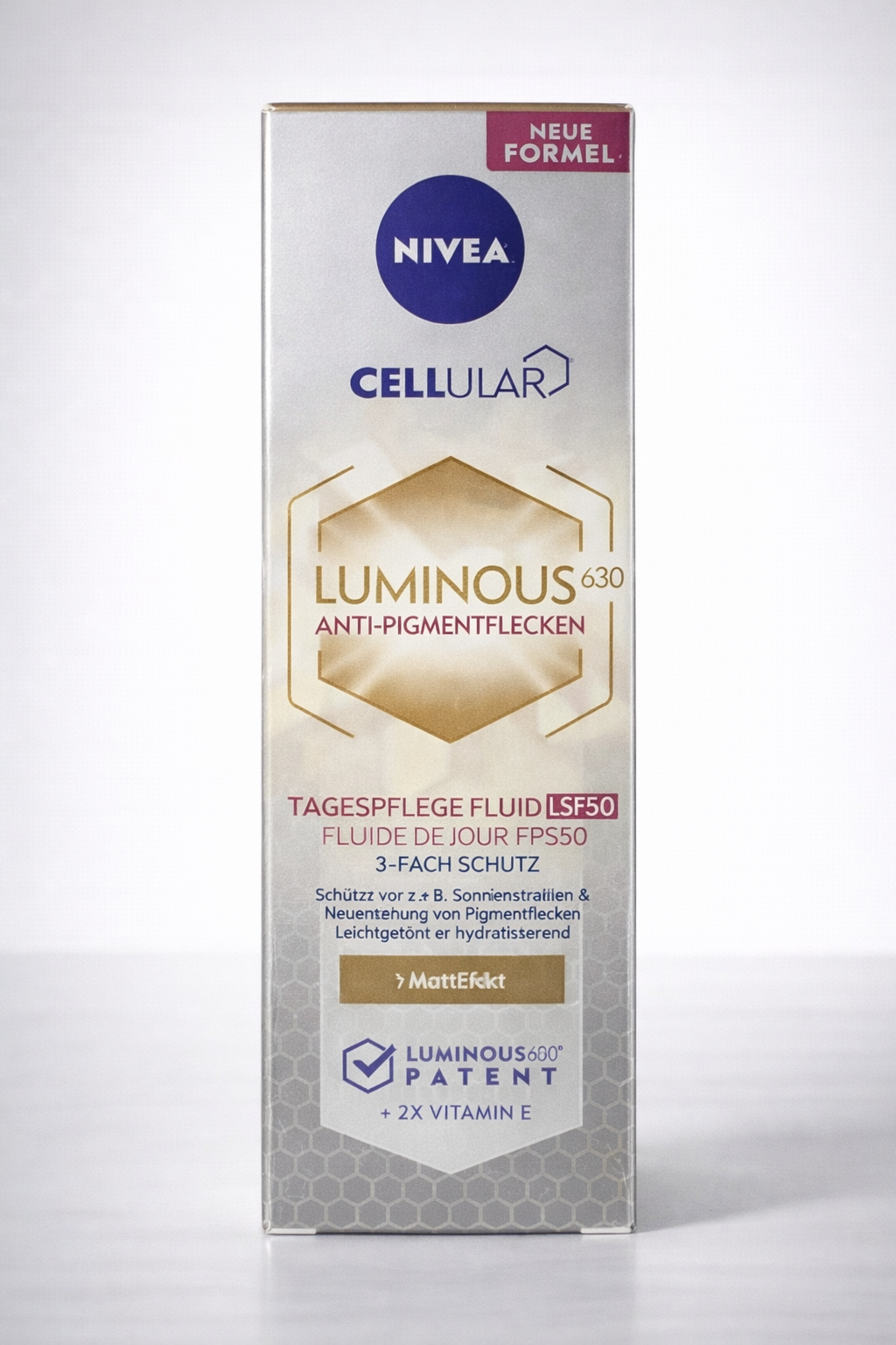 NIVEA Cellular LUMINOUS630® Anti-Pigmentflecken Tagespflege Fluid LSF50 40ml