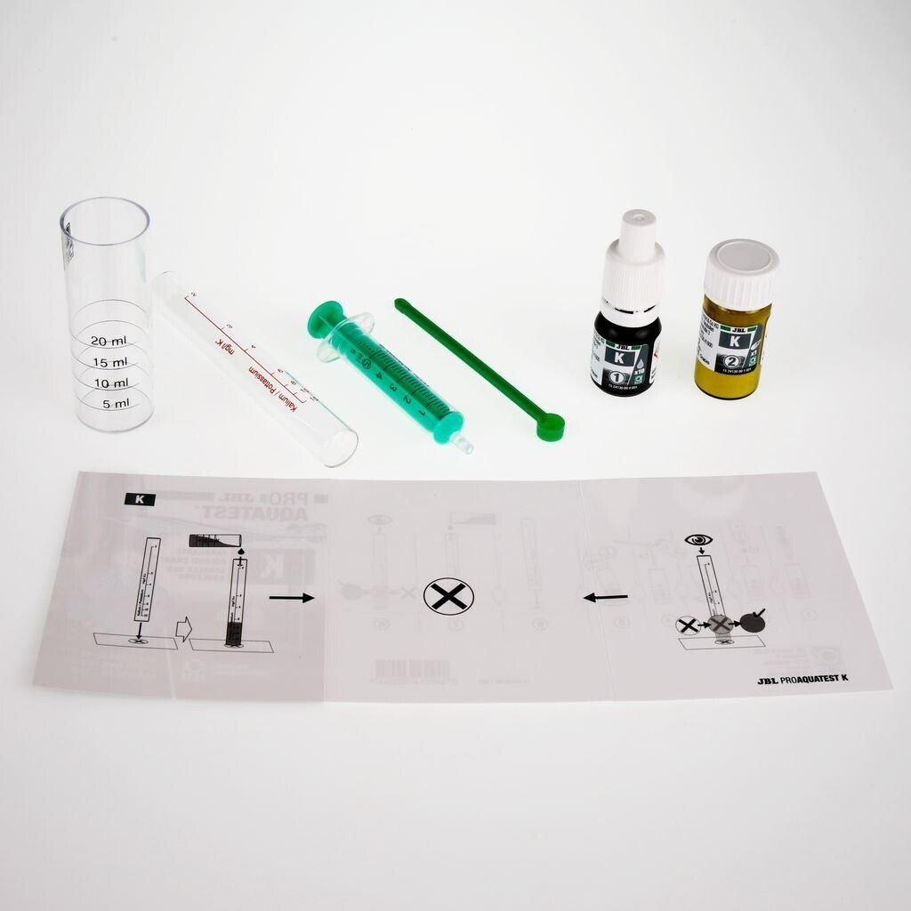 JBL K Test Kalium - ProAquaTest Set Bestimmung des Kaliumgehalts