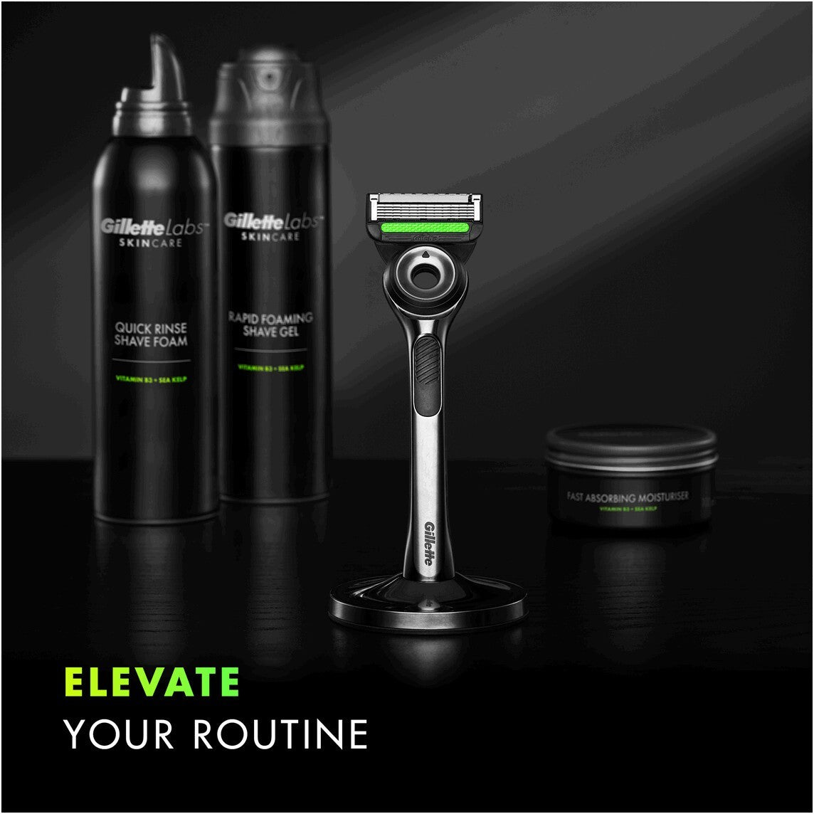 1 x Gillette Labs Systemklingen 6er AM, Rasierklingen