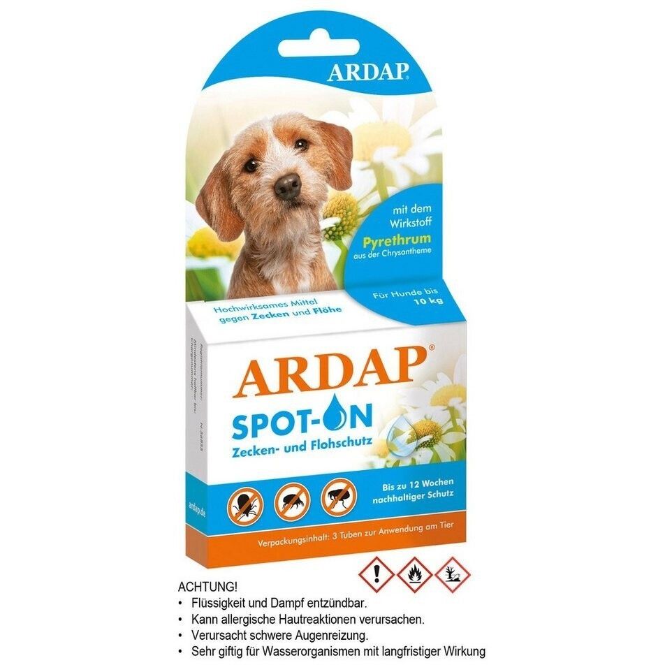 ARDAP Spot-On für kleine Hunde bis 10 kg