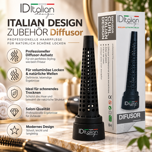 Italian Design Curl Diffusor – Zubehör für Haartrockner