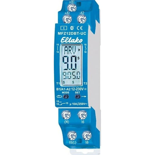 Eltako 23001003 MFZ12DBT-UC 1 Wechsler 10A Zeitrelais