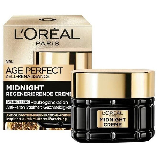 L'ORÉAL Age Perfect Regenerierende Pflege Midnight Creme Anti Falten Strafft