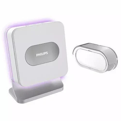 Philips WelcomeBell 300 DES7700DCH/10 Klingel-Set Grau Weiß IP65 531014