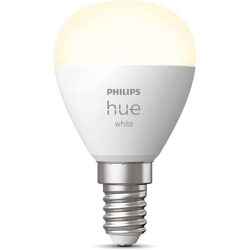 Philips Hue White E14 LED Leuchte in Tropfenform (470 Lm)
