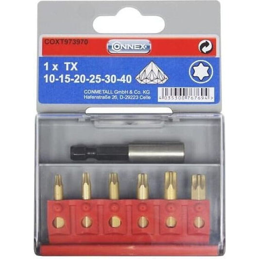 Connex Bit-Set TX 10 15 20 25 30 40 7-teilig  Bit-Set