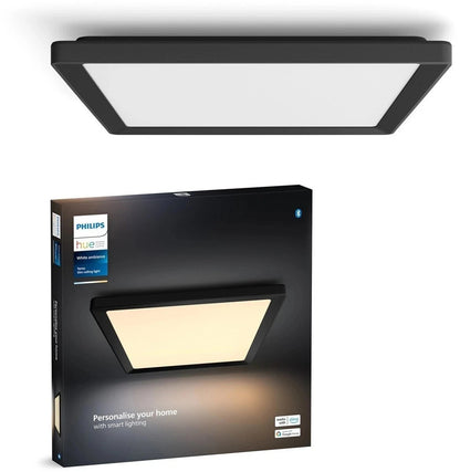 Philips Hue LED-Panel White & Color Ambiance Tento M 39,5 x 39,5 cm Schwarz