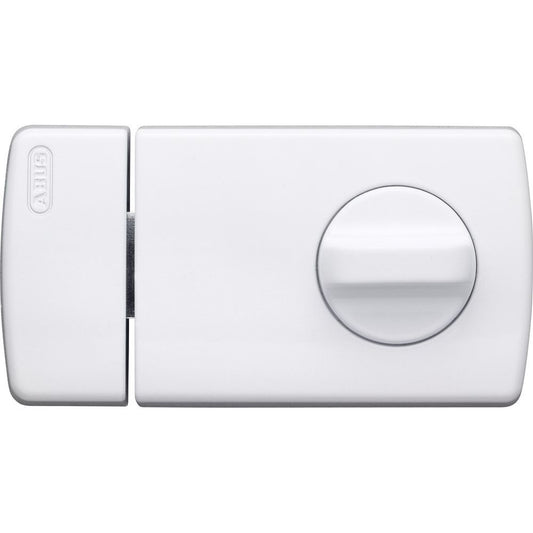 ABUS Tür-Zusatzschloss 2110 W CL/DFNLI – Zusatzsicherung Weiß
