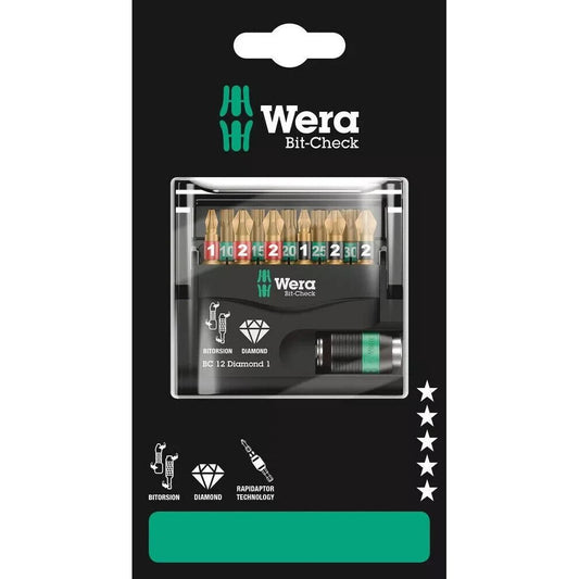 Wera Bit-Check 12 Diamond 1 SB