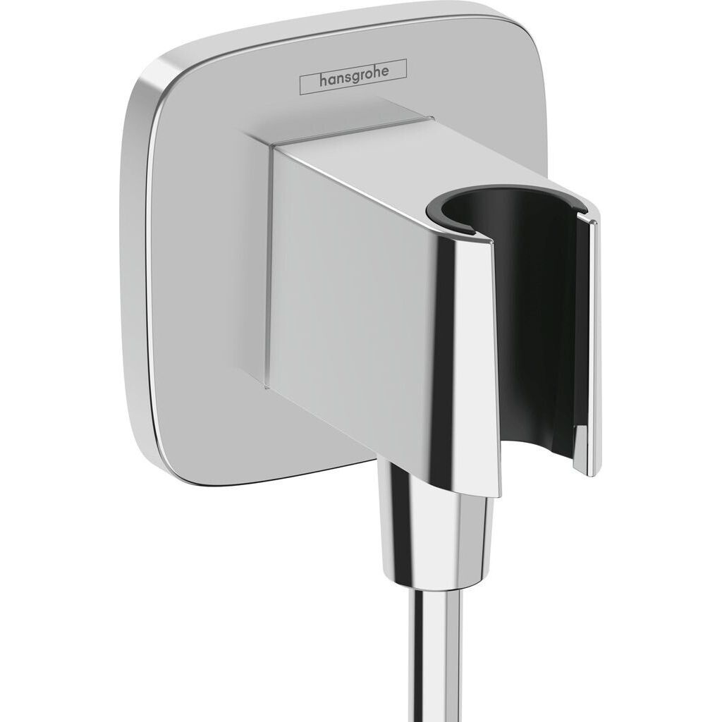 Hansgrohe FixFit Q Wandanschluss mit Brausehalter Chrom (26887000)