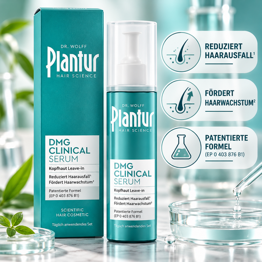 Plantur DMG Serum Clinical, reduziert Haarausfall, fördert Haarwachstum 125ml