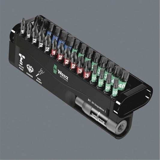 Wera Impaktor Bit-Check Universal 30-tlg 057690 Bits Set Schrauber