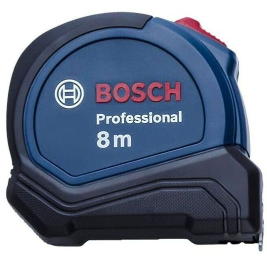 Bosch Professional Maßband 8m Bandmaß robust Baustelle metrisch
