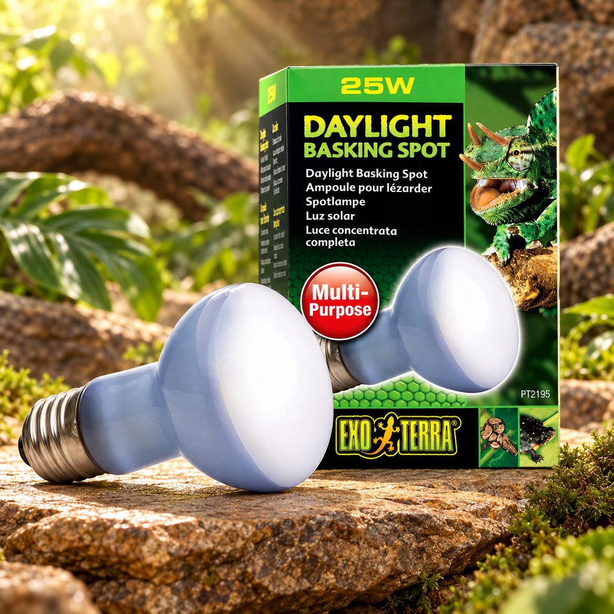 Exo Terra Neodymium Tageslichtlampe für Reptilien - Basking Spot Terrarienlampe