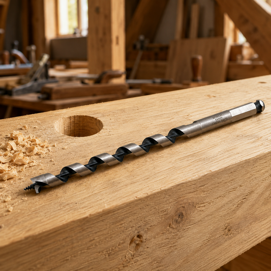 Bosch Schlangenbohrer 3 - 40 mm Balken Spiralbohrer Holzbohrer Lewis Form Holz !