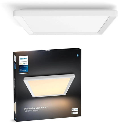 Philips Hue LED-Panel White Ambiance Tento M 39,5 x 39,5 cm Weiß