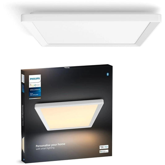 Philips Hue LED-Panel White Ambiance Tento M 39,5 x 39,5 cm Weiß