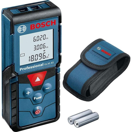 Bosch Professional Laser Entfernungsmesser GLM 40 Messbereich 40 m Tasche