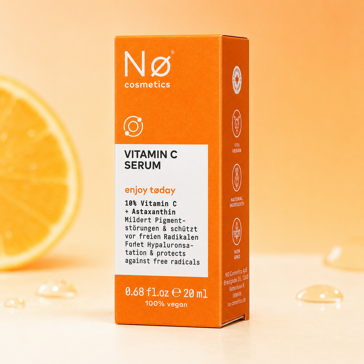 Nø Cosmetics Vitamin C Serum enjoy tøday 20 ml – 10 % Vitamin C vegan