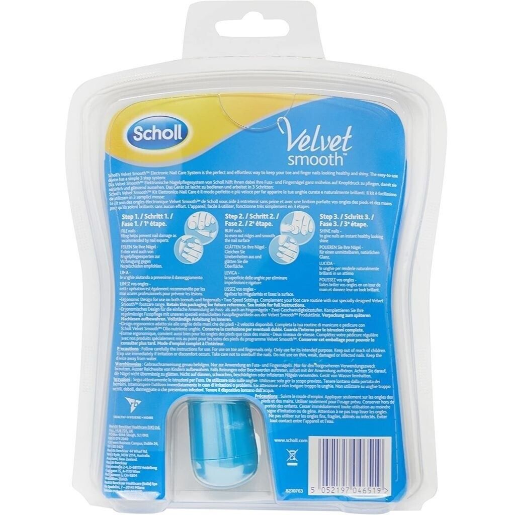 Scholl Velvet Smooth Elektronisches Nagelpflegesystem